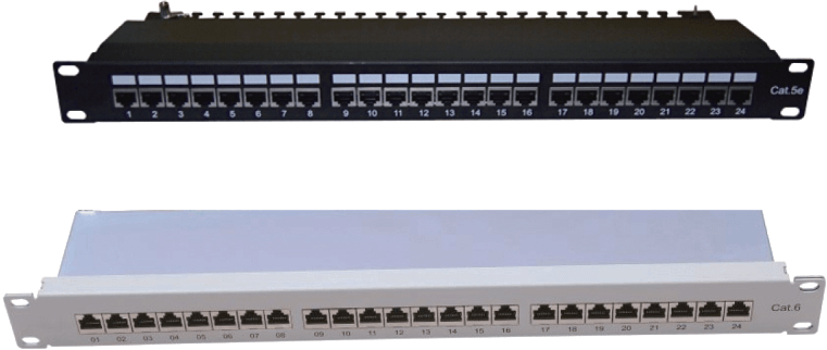 24口屏蔽配线架(一体式)