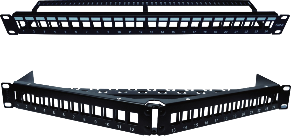 24口模块式配线架